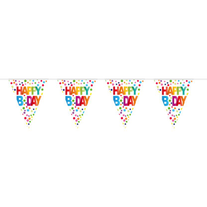 Afbeelding van Happy Birthday Vlaggenlijn