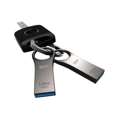 Silicon Power J80 Jewel USB Pendrive USB-stick 128GB USB 3.0 Titanium