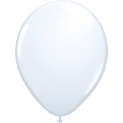 Witte Ballonnen 30 cm - 10 stuks