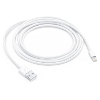 Apple Lightning naar USB kabel 2 m Wit