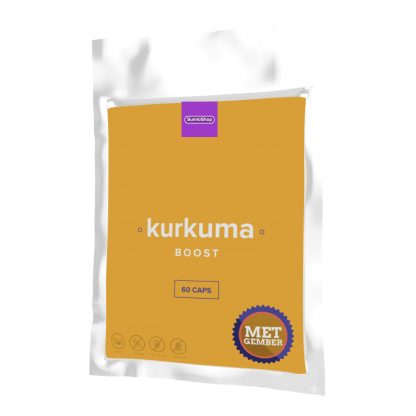 Kurkuma Boost 60 capsules - Voedingssupplement