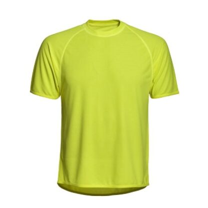Geel T-shirt 100% polyester