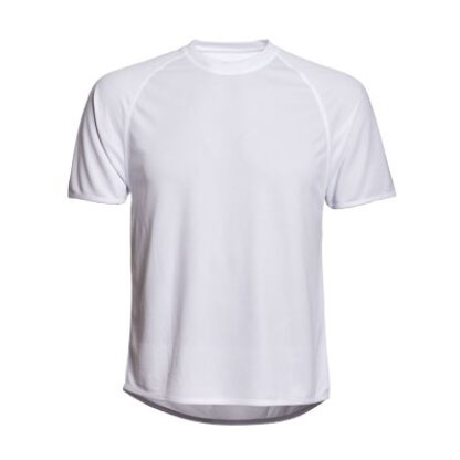 Wit T-shirt 100% polyester - maat XXL
