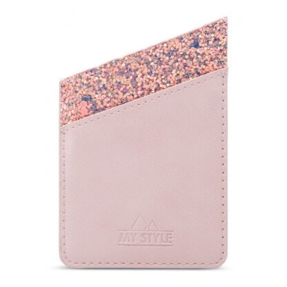 My Style Universal Sticky Card Pocket Pink Glam