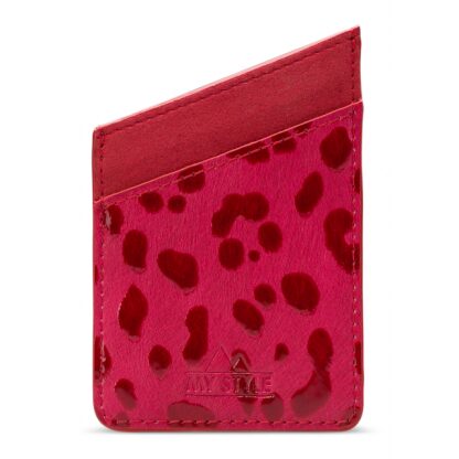 My Style Universal Sticky Card Pocket Red Panter