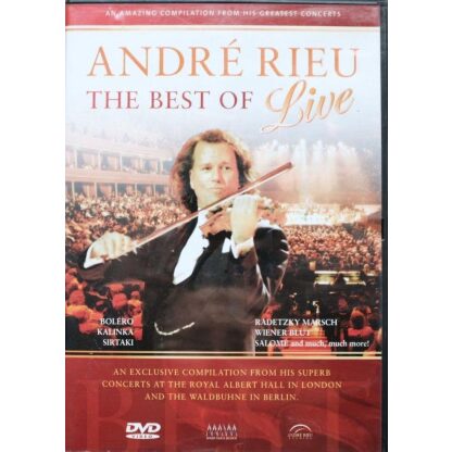 André Rieu The Best Of Live DVD voorkant