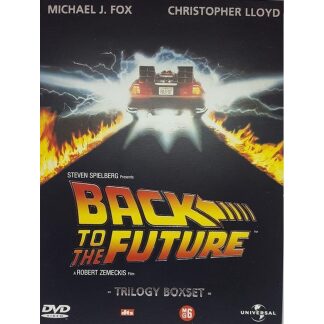 Back To The Future Trilogy 3-DVD voorkant