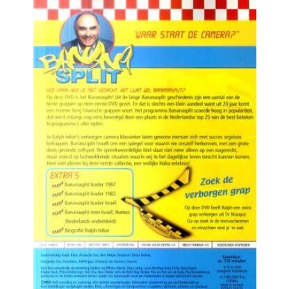 Ralph Inbar's Bananasplit 1 DVD achterkant