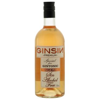GinSin Tangerine - Alcoholvrije Gin 0.7 L