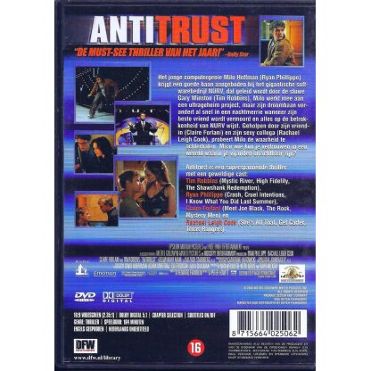 Anti Trust Speelfilm DVD