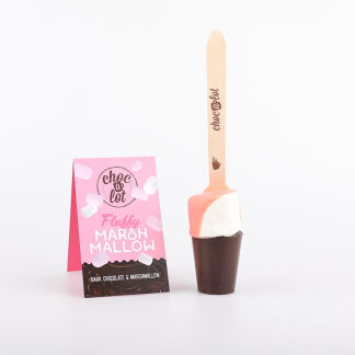 Fluffy Marshmallow Chocolade lepel / Choco Spoon