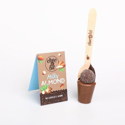 Milky Almond Chocolade lepel / Choco Spoon