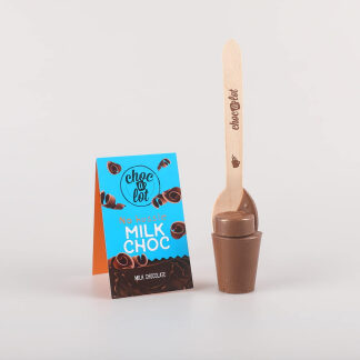 No hussle Milk choc Chocolade lepel / Choco Spoon