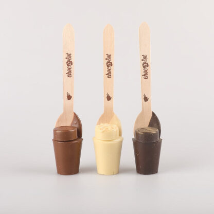 Doe maar gewoon Chocolade lepels / Choco Spoons - 3 stuks