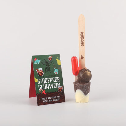 Stoofpeer Gluhwein Chocolade lepel / Choco Spoon