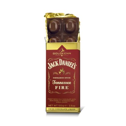 Jack Daniel’s Tennessee Fire Likeur Melk chocolade reep 100 gr